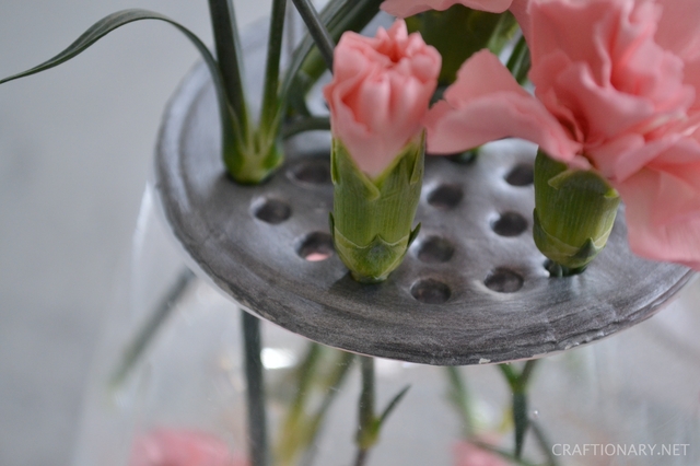 metal-diy-flower-frog-tutorial-clay