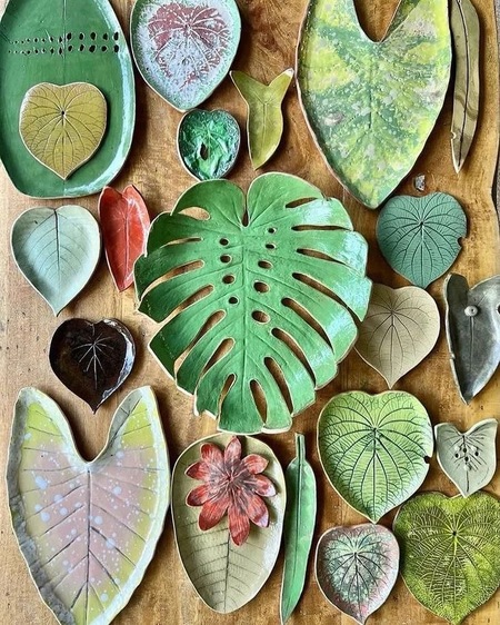 how-to-make-clay-leaf-shape-bowls-and-plates