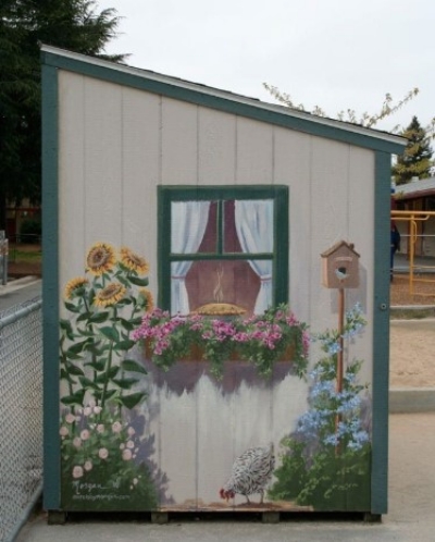 Barnyard Animals Mural