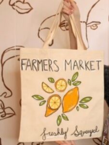 How To Paint Canvas Tote Bags - Craftionary
