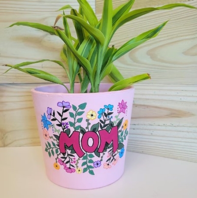 Paint a Flower Pot for Mother’s Day