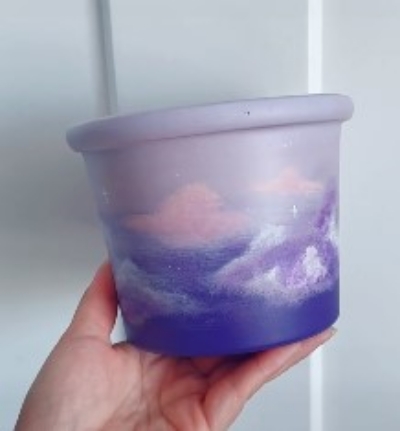 Purple dreamer pot
