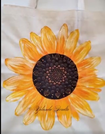 Sunflower painting