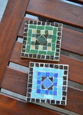 MAKE Mosaic Coasters – A Cool DIY Project