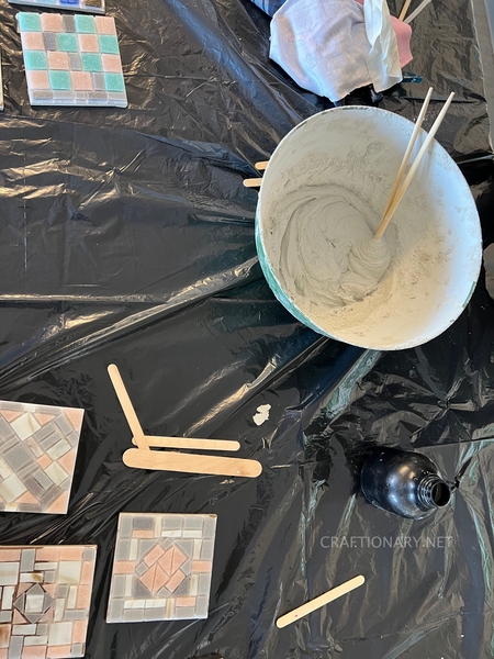 grouting-mosaic-table-setup-beginners