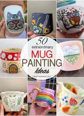 50 EXTRAORDINARY Mug Painting Ideas