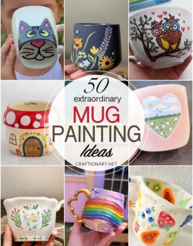 50 EXTRAORDINARY Mug Painting Ideas
