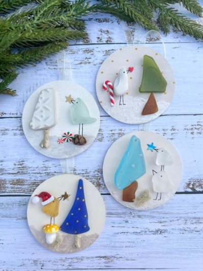 Bird ornaments