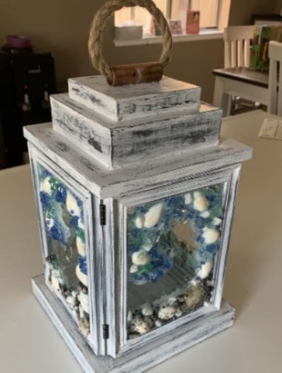 Ocean Inspired Lantern