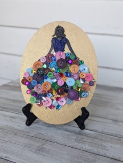 Silhouette boutique women art