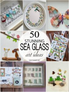 Sea Glass Proints 50 Best Sea Glass Art Ideas - Craftionary