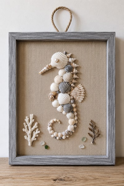 seashell-seahorse-art-diy