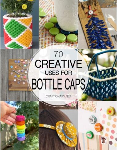 70 Creative Bottle Cap Ideas and Crafts