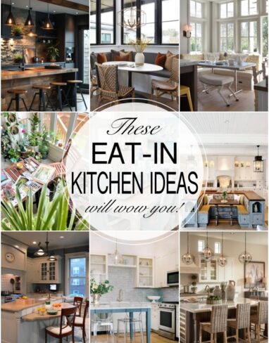 40 Eat-In Kitchen Ideas that will wow you