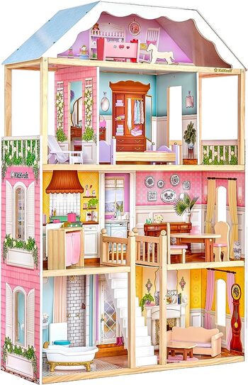 Classic-Wooden-Dollhouse