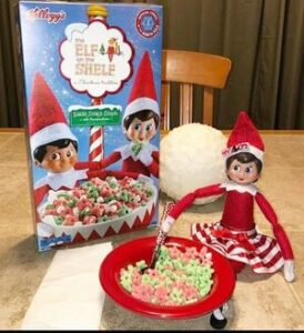 Elf-Eating-Cookie-Cereal - Craftionary