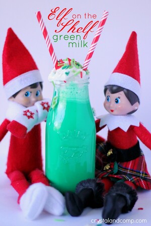 Green-Milk-Elf-on-the-Shelf-Ideas