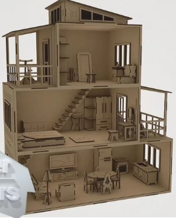 Laser-cut-dollhouse-printable