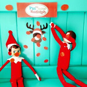 Pin-the-Nose-on-the-Reindeer-Elf-on-the-Shelf-Ideas
