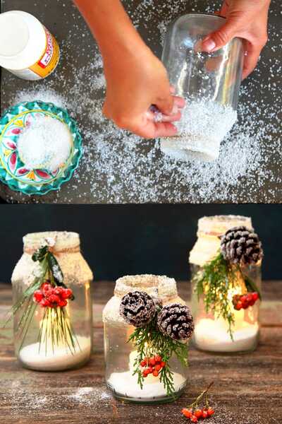 Snowy-DIY-mason-jar-candles-beautiful-winter-wonderland-crafts-Thanksgiving-holiday-wedding-Christmas-decorations-apieceofrainbow-2