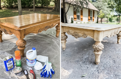 Vintage-Look-with-the-Bleach-Wood-Method