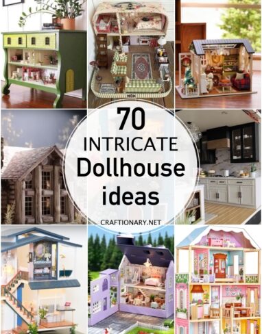 70 DIY Dollhouse Ideas for all age enthusiasts