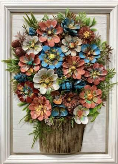 pineconeflowersbouquet