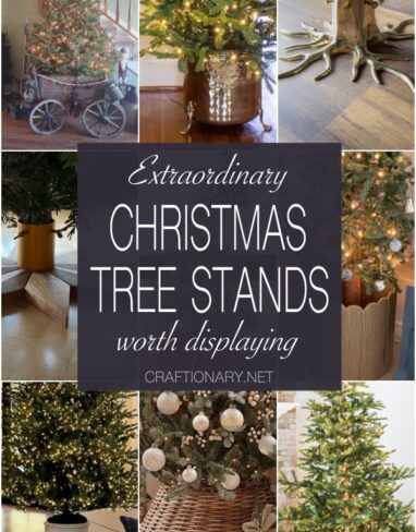 50 Creative Christmas Tree Stand Ideas Worth Displaying