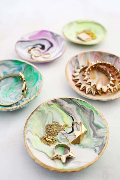 DIY-Marbled-Clay-Dishes