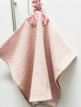 Looped-towel-holder