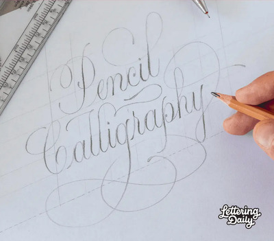 Pencil-Calligraphy