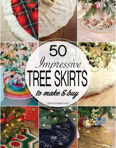 50 Stunning Christmas Tree Skirt Ideas