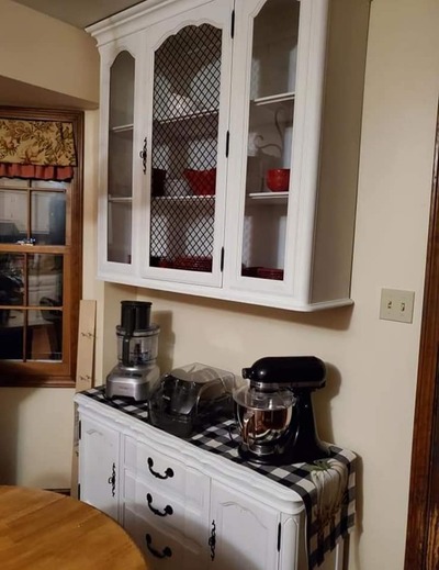 old-china-hutch-as-kitchen-storage-space