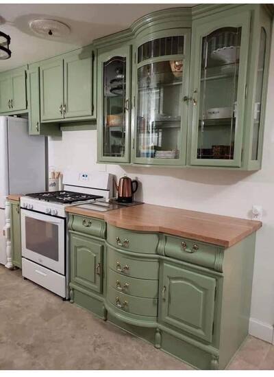 old-hutch-kitchen-cabinet-and-stove-side-counter