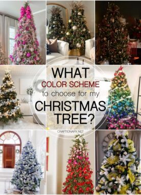 50 Christmas Tree Color Combination and Scheme Ideas