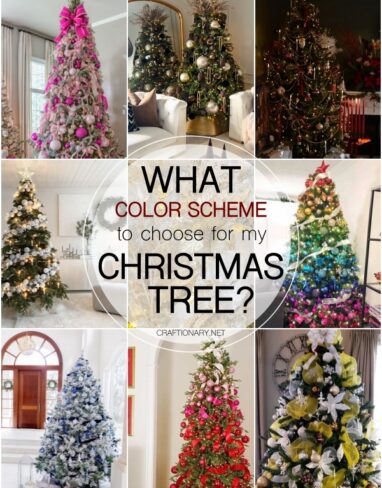 50 Christmas Tree Color Combination and Scheme Ideas