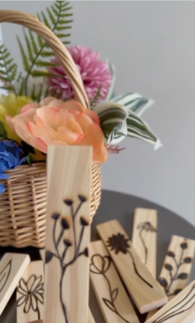 Wood-Board-Playdough-Stampers