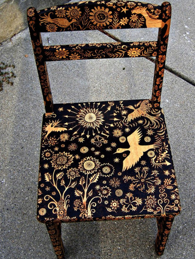Wood-Burning-Chair