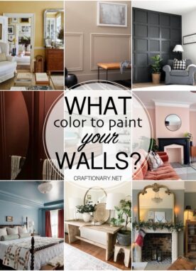 What Color to Paint Your Walls? (50 DIY Projects)