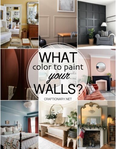 What Color to Paint Your Walls? (50 DIY Projects)