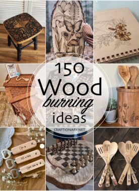 150 Wood Burning Ideas – Objects and Designs