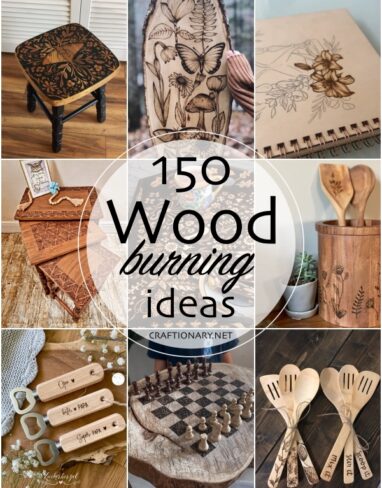 150 Wood Burning Ideas – Objects and Designs
