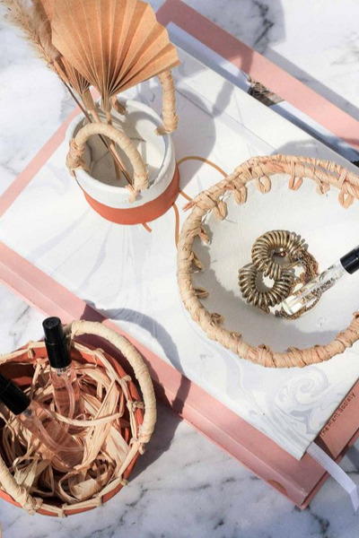 CLAY-Raffia-Bowls