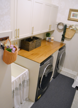 Even Better Beige Laundry Room