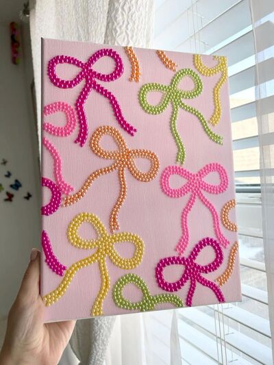 cute-bows-rhinestone-art-diy