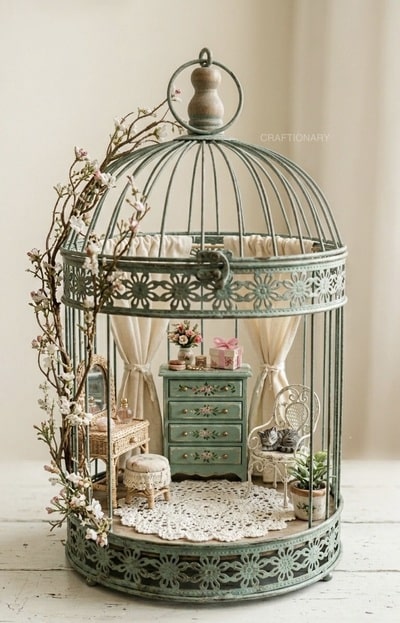 diy-repurposed-bird-cage-living-space-decor