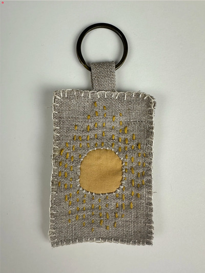 how-to-slow-stitch-keyring