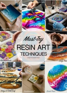 8 Fun and Creative Epoxy Resin Techniques To Try