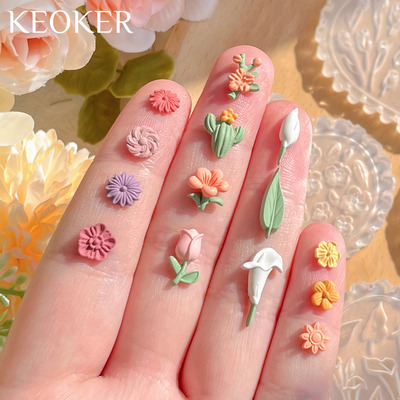 Miniature-Clay-Flowers-diy
