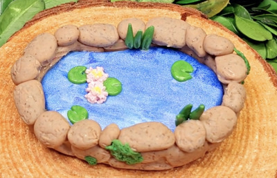 Miniature-Clay-Pond-Scene